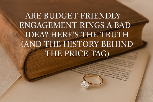 Are Budget-Friendly Engagement Rings a Bad Idea? Here's the Truth (and the History Behind the Price Tag)