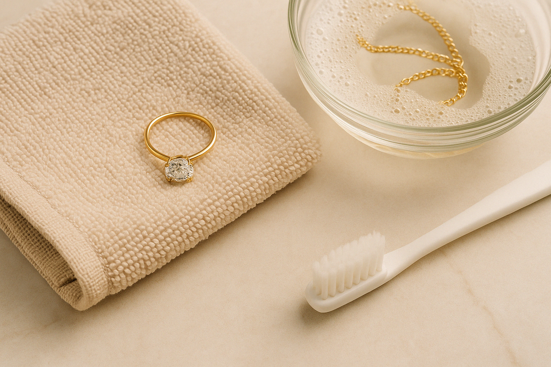 How to Clean Gold, Platinum, Diamond, and Gemstone Jewelry Without Damaging It