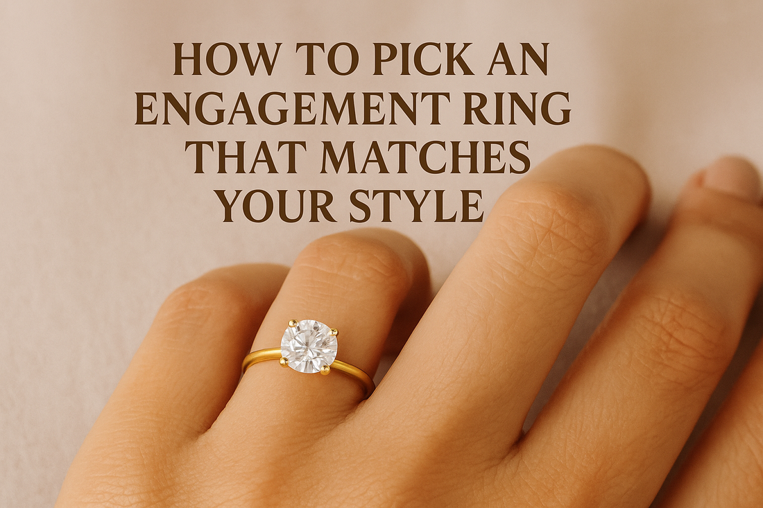 How to Pick an Engagement Ring That Matches Your Style