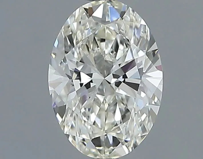 0.50ct Oval Natural Diamond (Colour J, Clarity VVS1, Cut EX, IGI Certified)