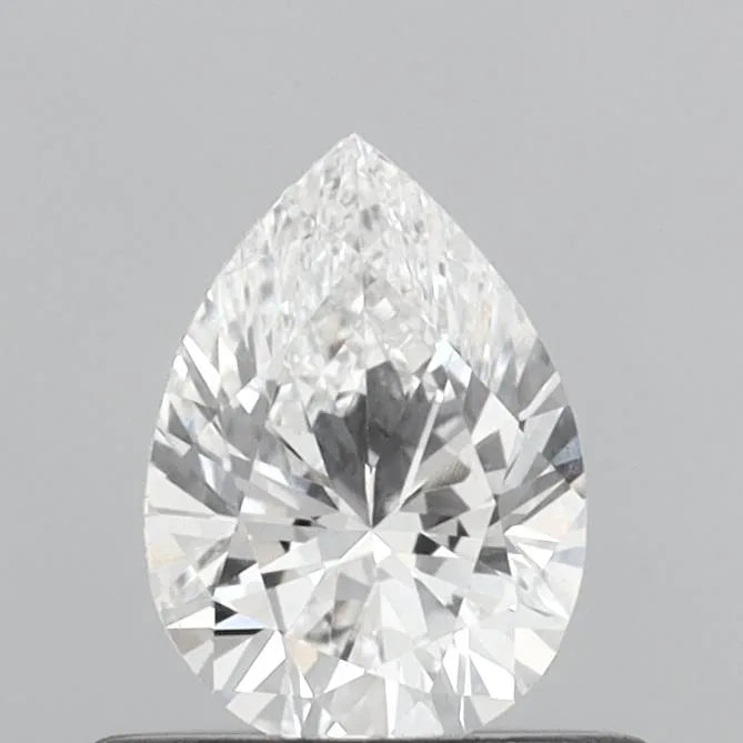 0.51ct Pear Lab Grown Diamond (Colour D, Clarity VVS2, IGI Certified)