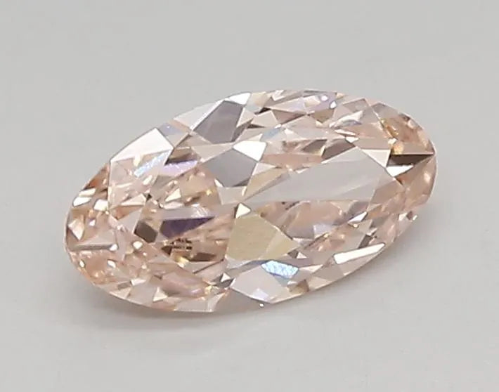 0.52ct Oval Lab Grown Diamond (Colour Fancy Intense Pink, Clarity VVS2, IGI Certified)