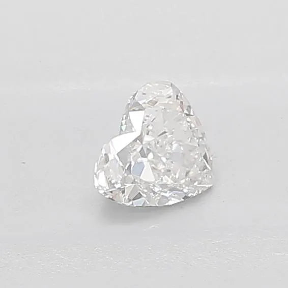 0.54ct Heart Lab Grown Diamond (Colour E, Clarity VVS2, IGI Certified)