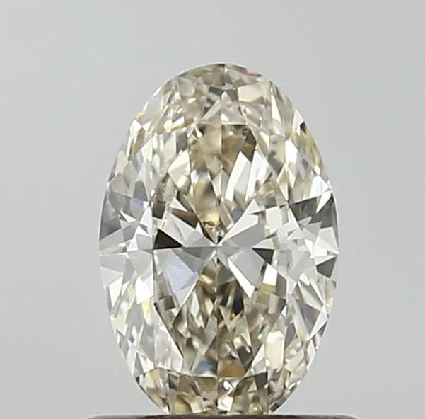 0.61ct Oval Natural Diamond (Colour J, Clarity VS2, Cut VG, IGI Certified)