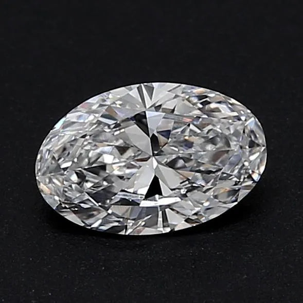 0.65ct Oval Lab Grown Diamond (Colour D, Clarity VS1, IGI Certified)