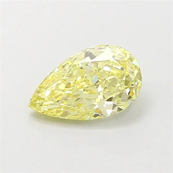 0.94ct Pear Lab Grown Diamond (Colour Fancy Yellow, Clarity VS1, IGI Certified)
