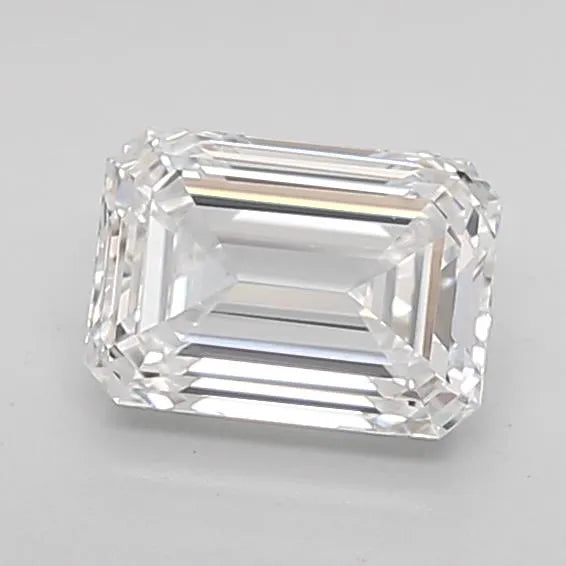 0.98ct Emerald Lab Grown Diamond (Colour D, Clarity VVS2, IGI Certified)