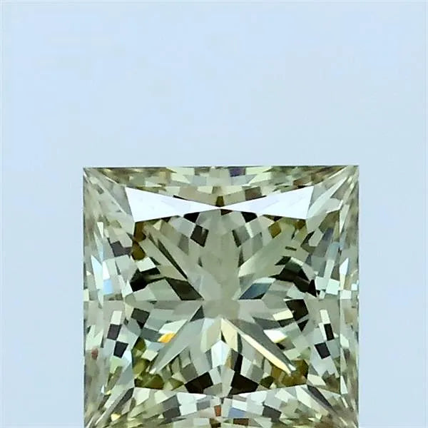 1.00ct Princess Lab Grown Diamond (Colour Fancy Intense Green, Clarity VVS2, IGI Certified)