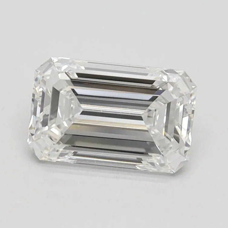 1.01ct Emerald Lab Grown Diamond (Colour G, Clarity VVS2, IGI Certified)