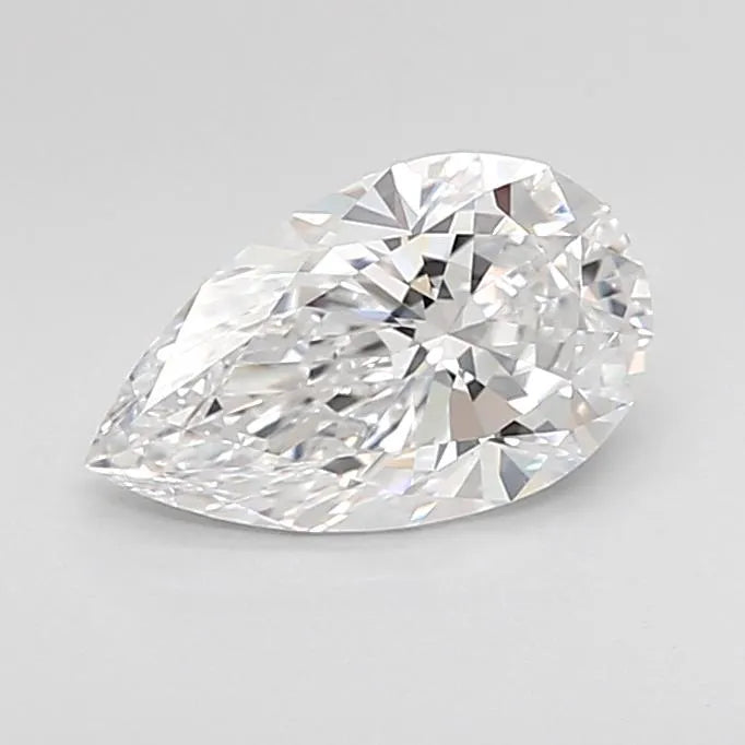 1.01ct Pear Lab Grown Diamond (Colour D, Clarity VVS2, Cut EX, IGI Certified)