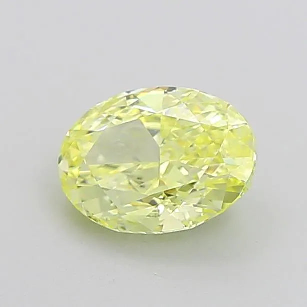 1.02ct Oval Lab Grown Diamond (Colour Fancy Yellow, Clarity VS1, IGI Certified)