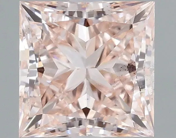 1.02ct Princess Lab Grown Diamond (Colour Fancy Intense Pink, Clarity VS2, IGI Certified)