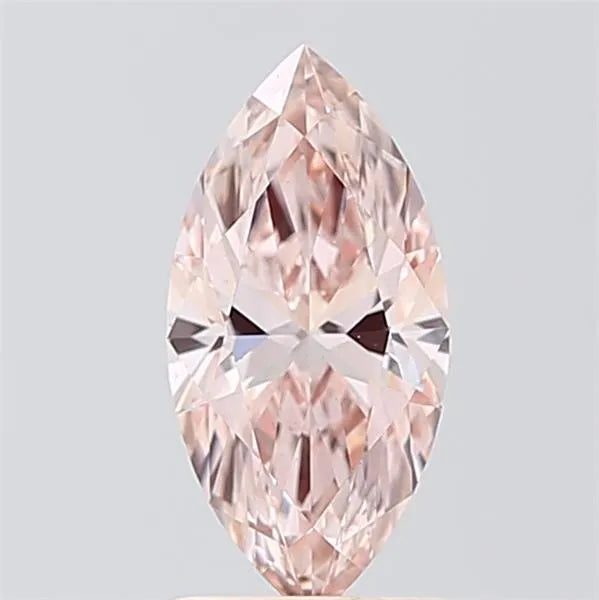 1.03ct Marquise Lab Grown Diamond (Colour Fancy Intense Brownish Pink, Clarity VS1, IGI Certified)