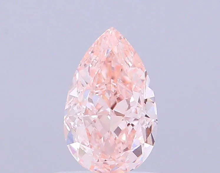 1.04ct Pear Lab Grown Diamond (Colour Fancy Light Brownish Pink, Clarity VVS2, IGI Certified)