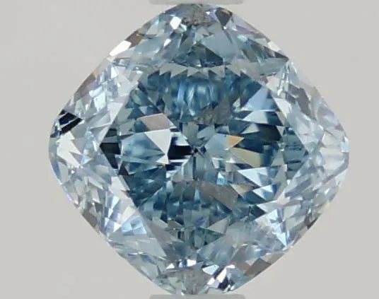 1.06ct Cushion modified Lab Grown Diamond (Colour Fancy Vivid Blue, Clarity VVS2, IGI Certified)