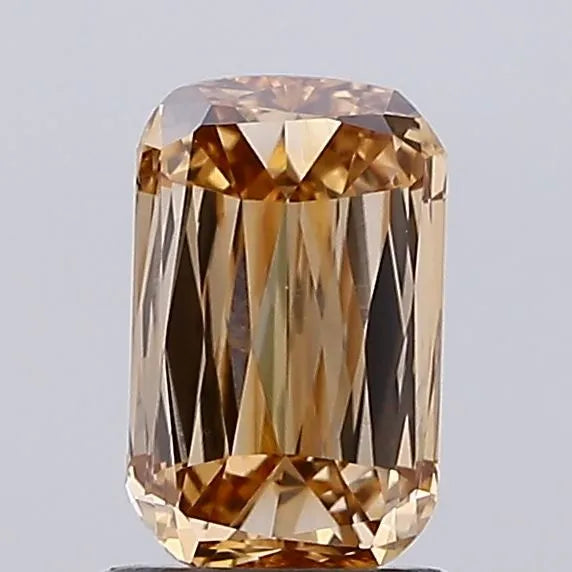 1.07ct Cushion modified Lab Grown Diamond (Colour Fancy Brown, Clarity VS1, IGI Certified)