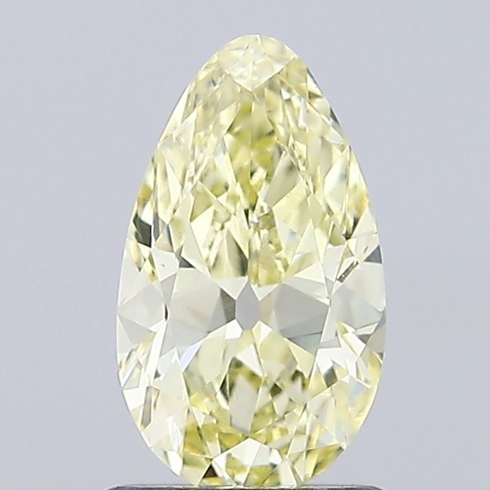 1.07ct Pear Lab Grown Diamond (Colour Fancy Yellow, Clarity VVS2, IGI Certified)