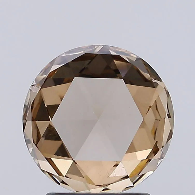 1.14ct Rose Lab Grown Diamond (Colour Very Light Brown, Clarity VS2, IGI Certified)