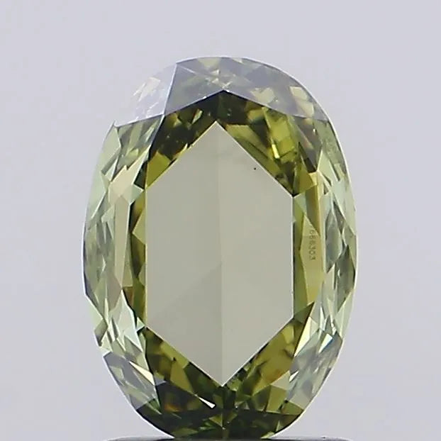 1.17ct Rose Lab Grown Diamond (Colour Fancy Vivid Green, Clarity VS1, IGI Certified)