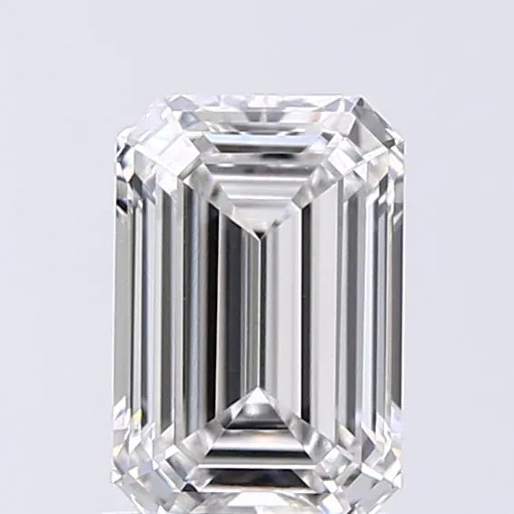 1.19ct Emerald Lab Grown Diamond (Colour G, Clarity VVS2, IGI Certified)
