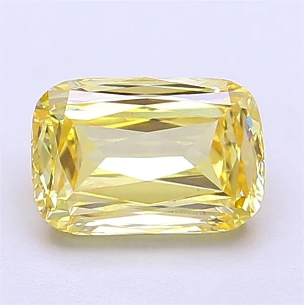 1.46ct Cushion modified Lab Grown Diamond (Colour Fancy Intense Yellow, Clarity VS1, IGI Certified)