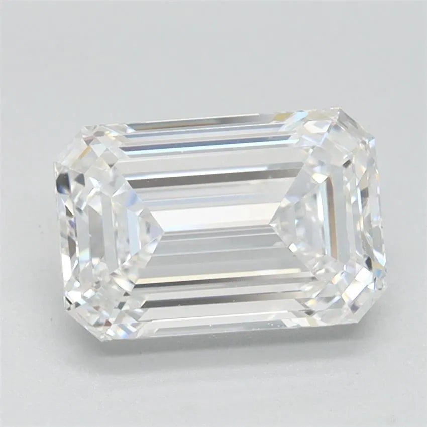 1.50ct Emerald Lab Grown Diamond (Colour D, Clarity FL, IGI Certified)