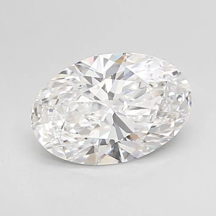 1.50ct Oval Lab Grown Diamond (Colour D, Clarity FL, Cut EX, IGI Certified)