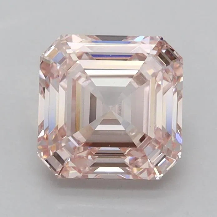 1.51ct Asscher Lab Grown Diamond (Colour Fancy Intense Pink, Clarity VVS2, IGI Certified)
