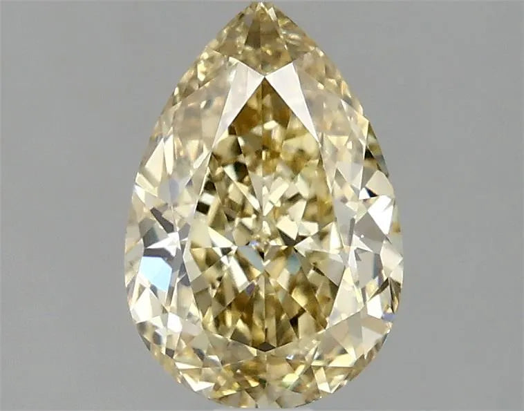 1.51ct Pear Lab Grown Diamond (Colour Fancy Yellow, Clarity VS2, IGI Certified)