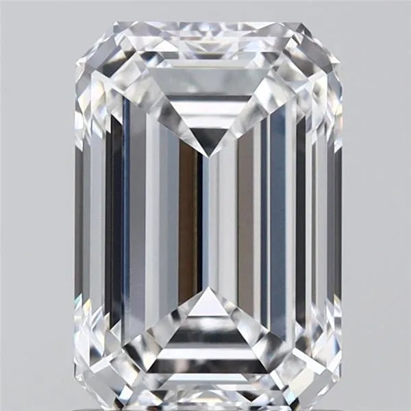 1.54ct Emerald Lab Grown Diamond (Colour D, Clarity VVS1, IGI Certified)