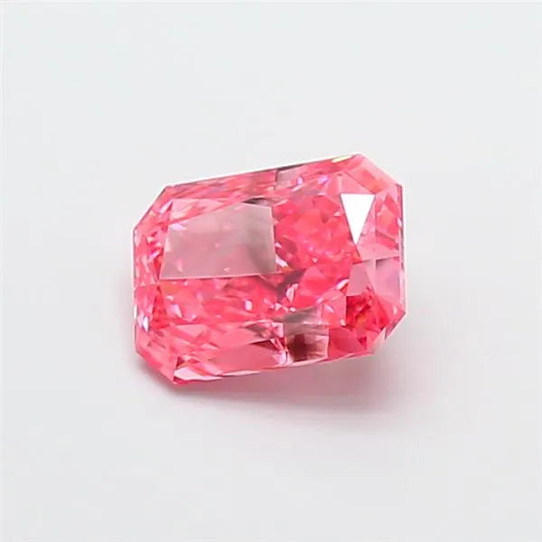 1.61ct Radiant Lab Grown Diamond (Colour Fancy Vivid Pink, Clarity SI2, IGI Certified)