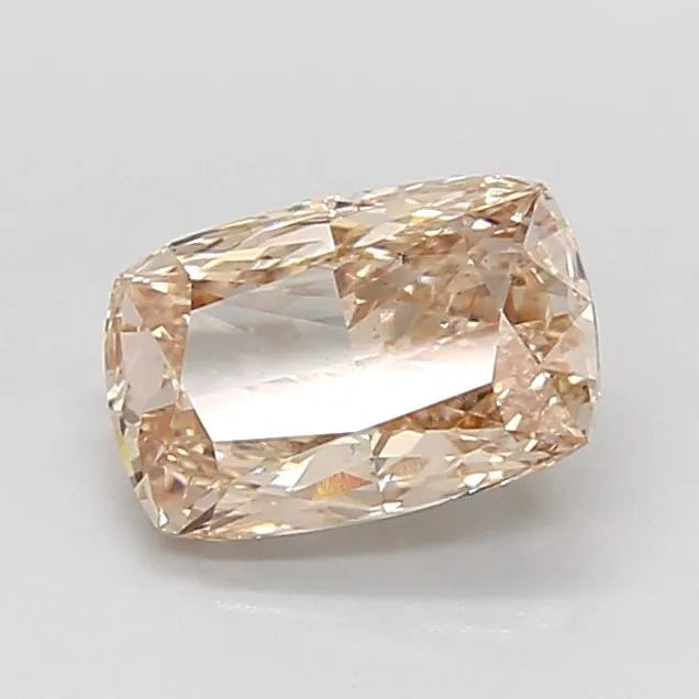 1.73ct Cushion modified Lab Grown Diamond (Colour Fancy Pinkish Brown, Clarity VS1, IGI Certified)