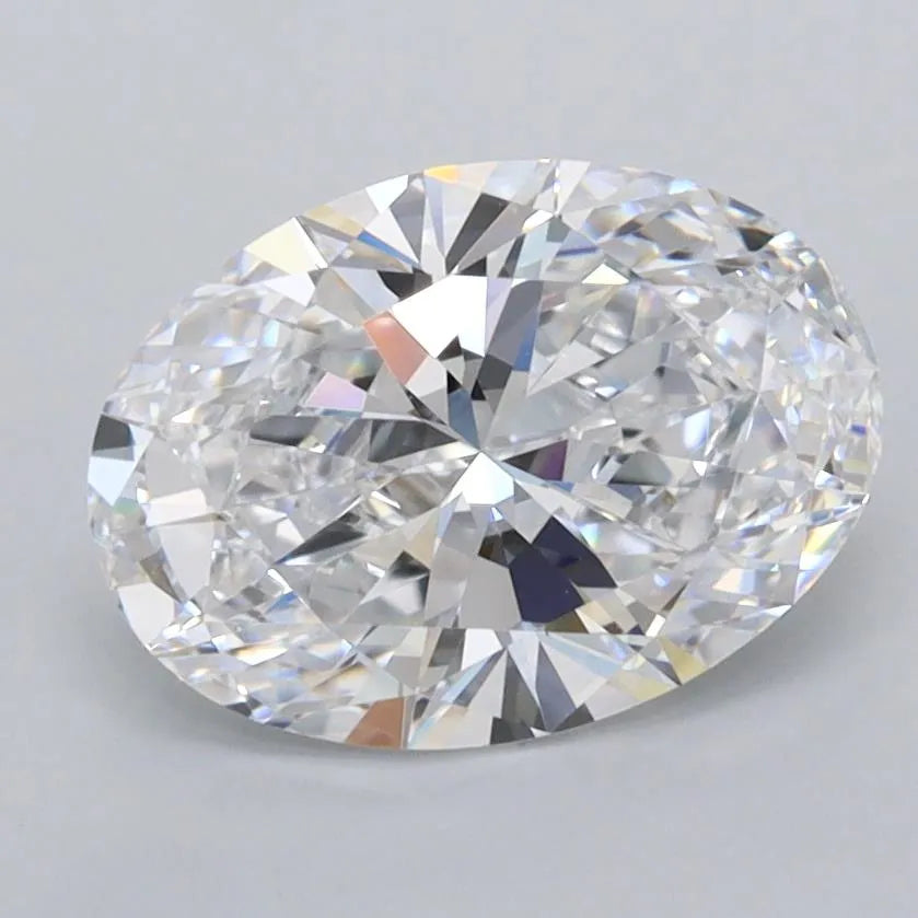 1.90ct Oval Lab Grown Diamond (Colour D, Clarity IF, IGI Certified)