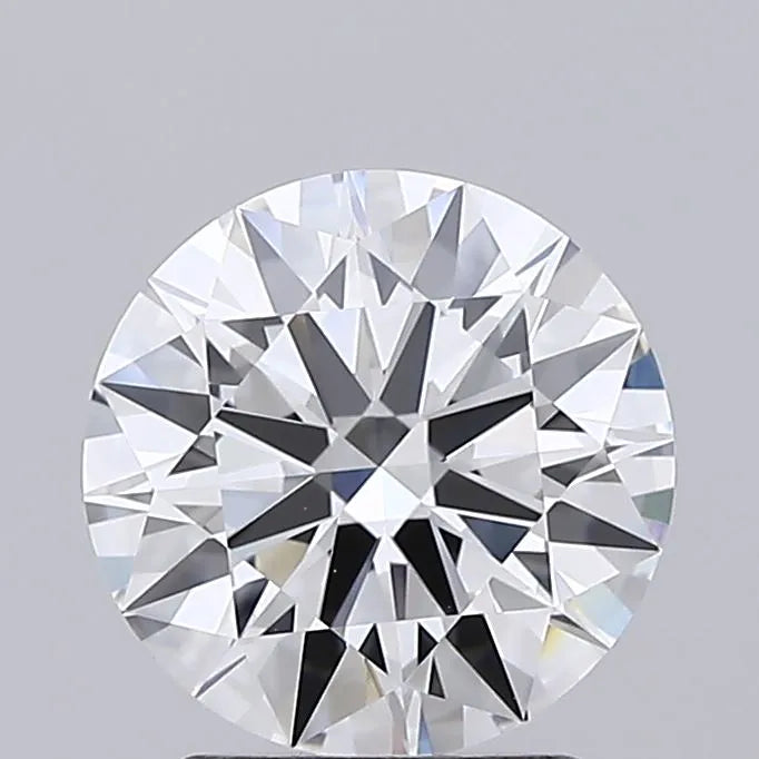 1.92ct Round Lab Grown Diamond (Colour E, Clarity VVS1, Cut ID, IGI Certified)