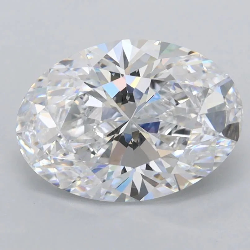 1.96ct Oval Lab Grown Diamond (Colour D, Clarity FL, IGI Certified)