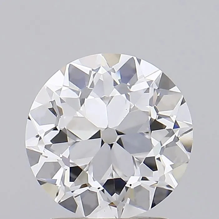 1.97ct European cut Lab Grown Diamond (Colour E, Clarity VVS2, IGI Certified)