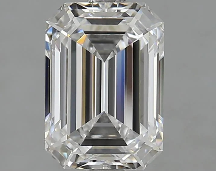 2.00ct Emerald Lab Grown Diamond (Colour D, Clarity FL, Cut EX, IGI Certified)