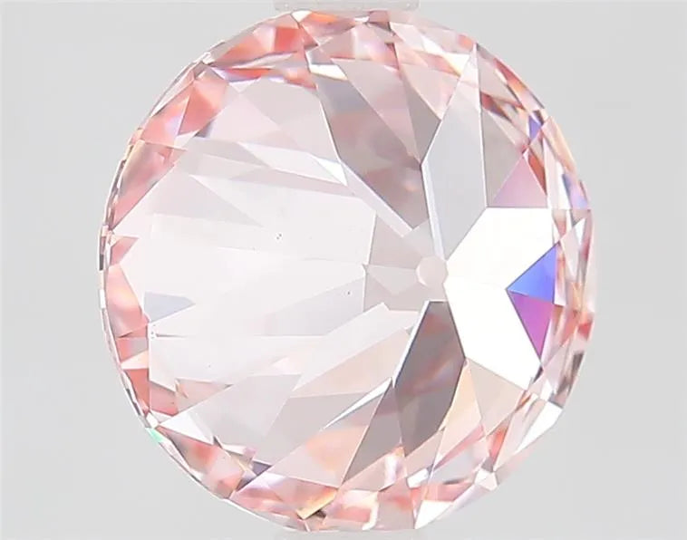 2.00ct Old european cut Lab Grown Diamond (Colour Fancy Pink, Clarity VS1, IGI Certified)