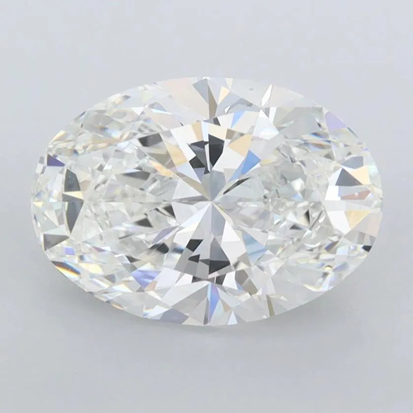 2.00ct Oval Lab Grown Diamond (Colour E, Clarity FL, IGI Certified)