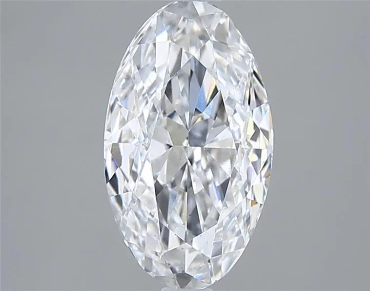 2.00ct Oval Lab Grown Diamond (Colour E, Clarity VS2, IGI Certified)