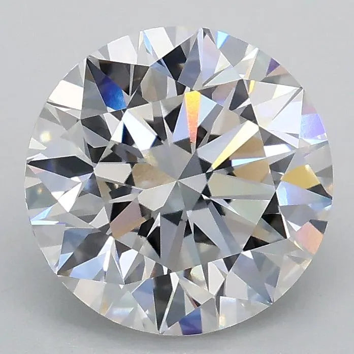 2.00ct Round Lab Grown Diamond (Colour E, Clarity VVS2, Cut ID, IGI Certified)