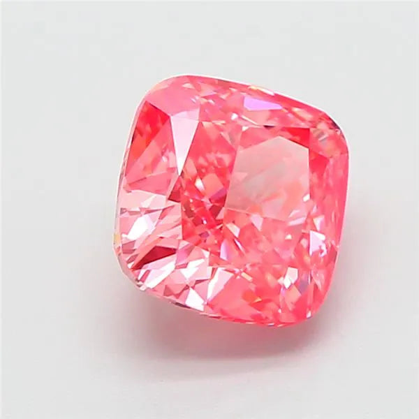 2.01ct Cushion modified Lab Grown Diamond (Colour Fancy Vivid Pink, Clarity VVS2, IGI Certified)