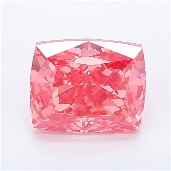2.01ct Cushion modified Lab Grown Diamond (Colour Fancy Vivid Pink, Clarity VVS2, IGI Certified)