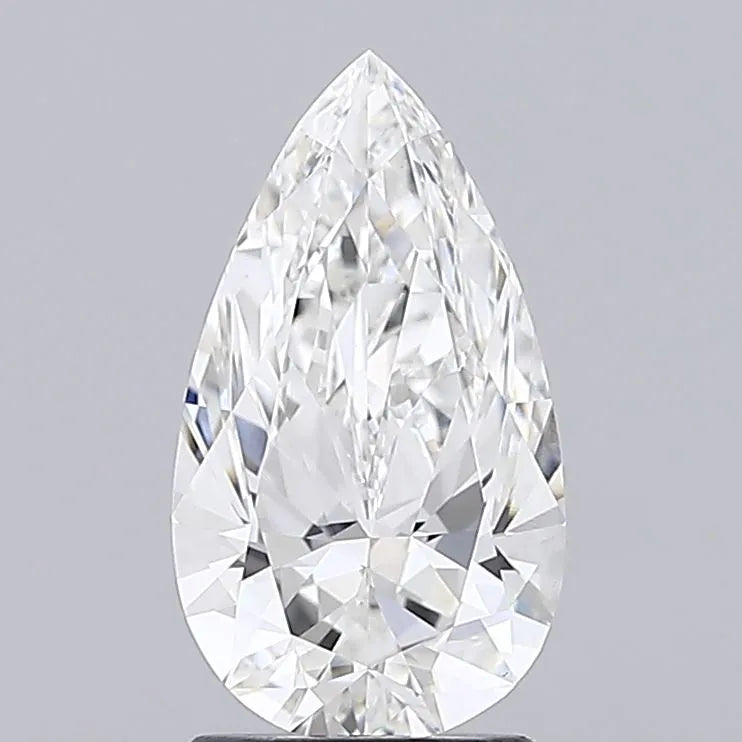 2.01ct Pear Lab Grown Diamond (Colour G, Clarity VVS2, IGI Certified)