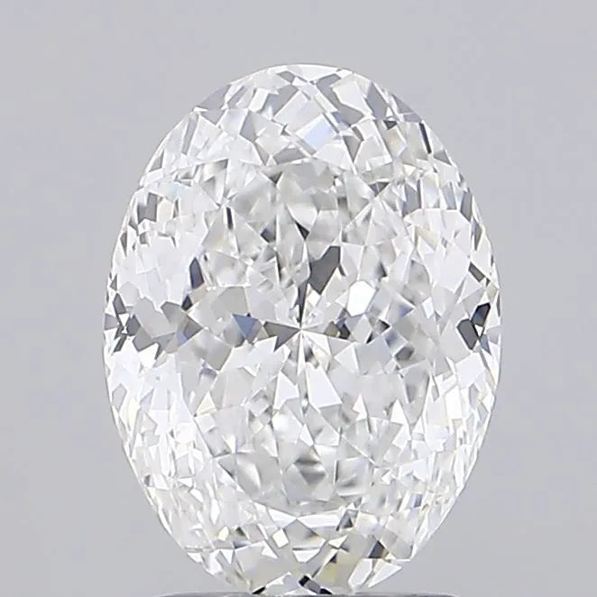2.02ct Oval Lab Grown Diamond (Colour E, Clarity VVS2, IGI Certified)
