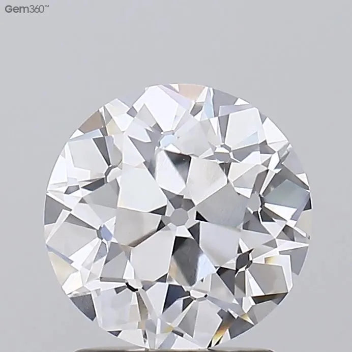 2.03ct European cut Lab Grown Diamond (Colour E, Clarity VVS2, IGI Certified)