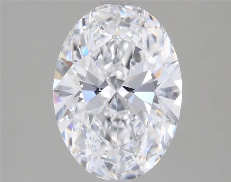 2.03ct Oval Lab Grown Diamond (Colour D, Clarity VVS2, IGI Certified)