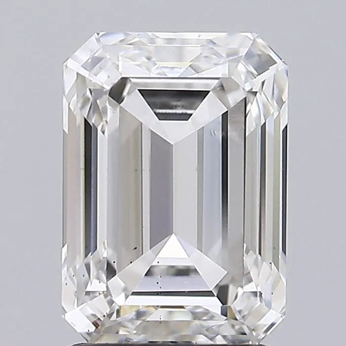 2.04ct Emerald Lab Grown Diamond (Colour G, Clarity VS2, IGI Certified)