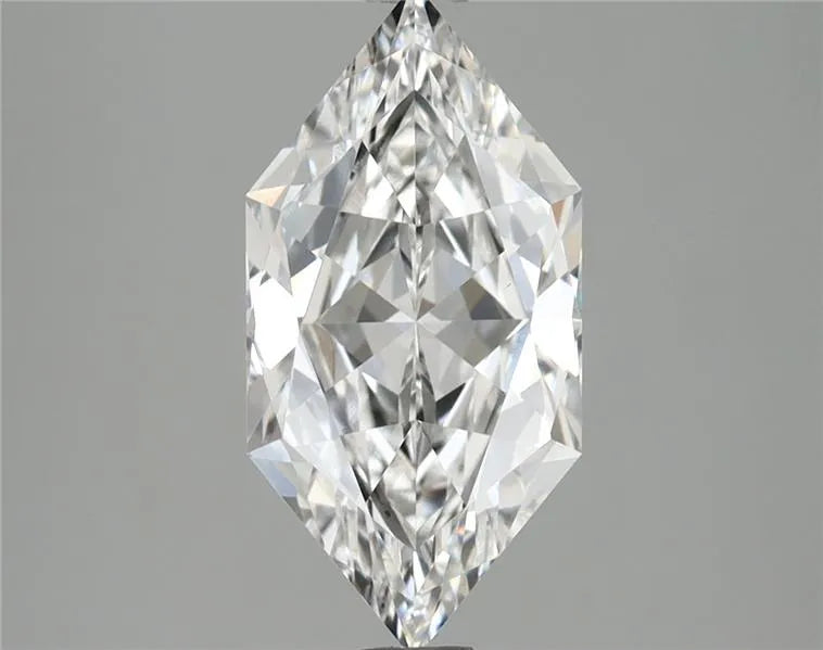 2.04ct Hexagonal Lab Grown Diamond (Colour D, Clarity VVS2, IGI Certified)