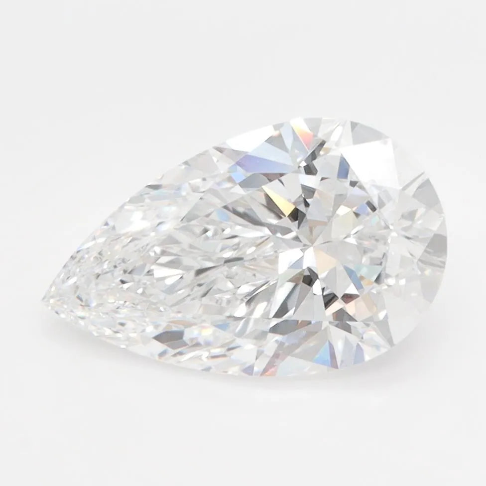 2.04ct Pear Lab Grown Diamond (Colour D, Clarity VVS1, IGI Certified)